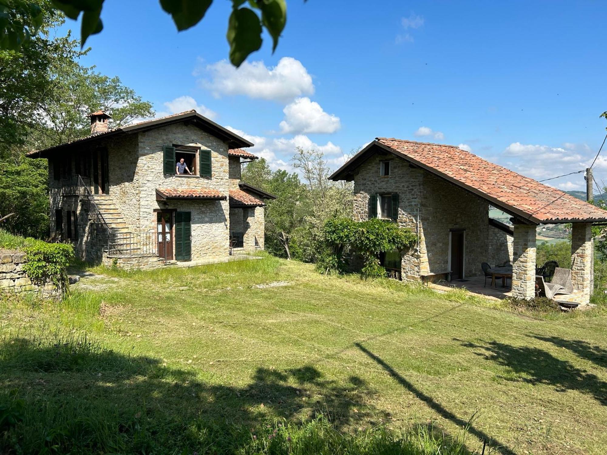 Vakantiehuis Casa Dolce Vista Monastero Bormida 外观 照片