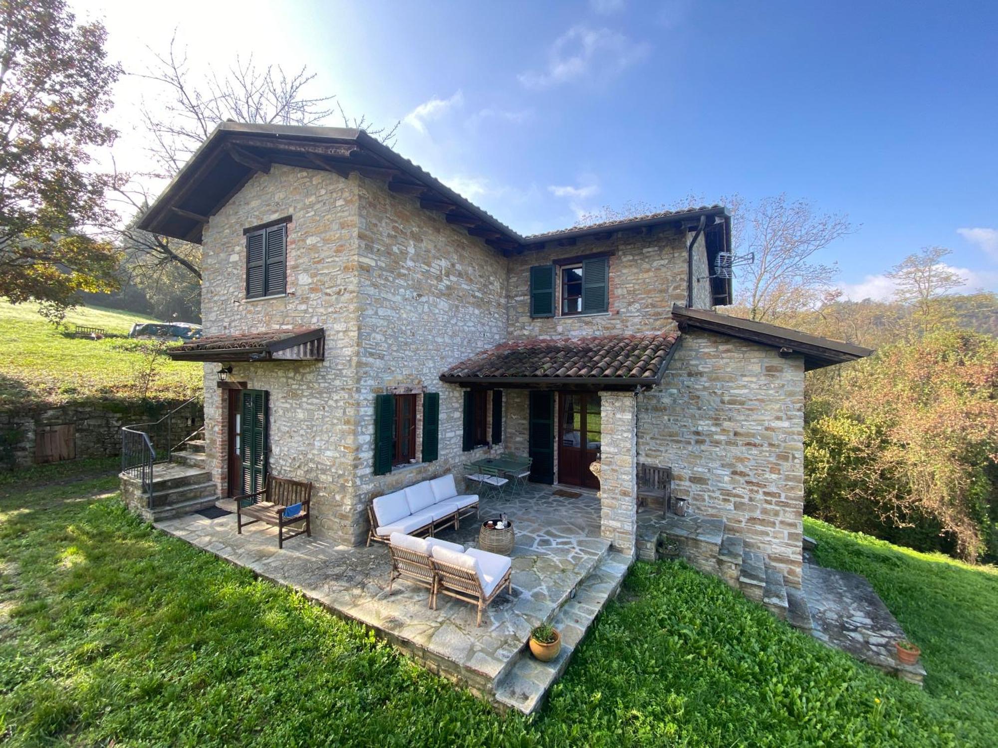Vakantiehuis Casa Dolce Vista Monastero Bormida 外观 照片